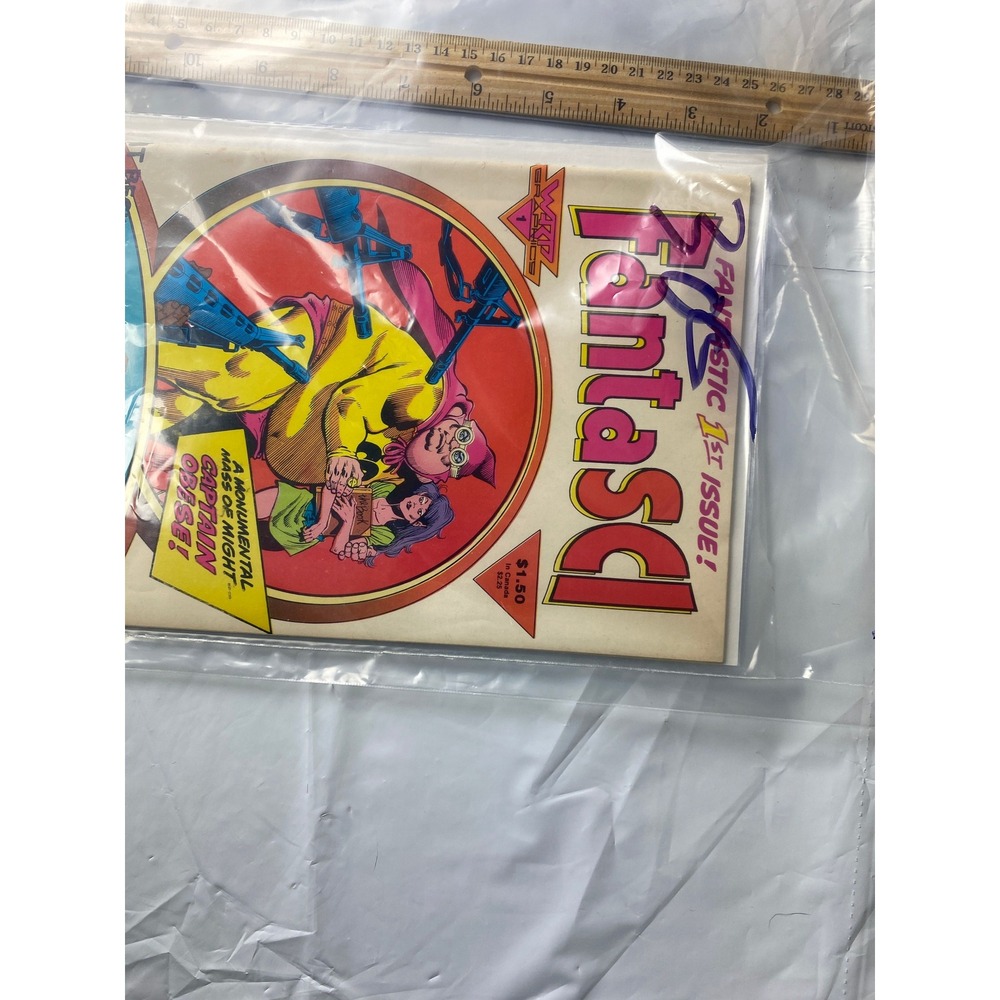 Fantastic Fantasy 1st Issue Comic Book Captain Obise Mass of Might